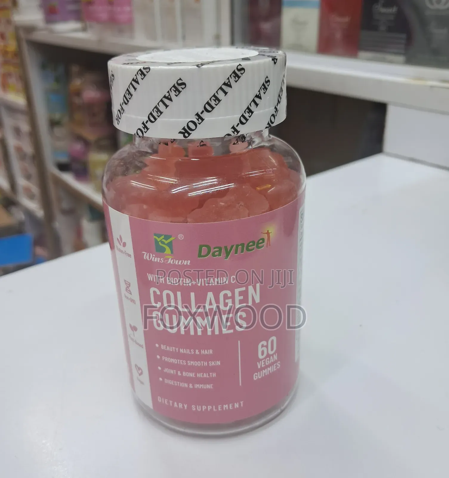 Winstown Collagen Gummies With Biotin Vitamin C