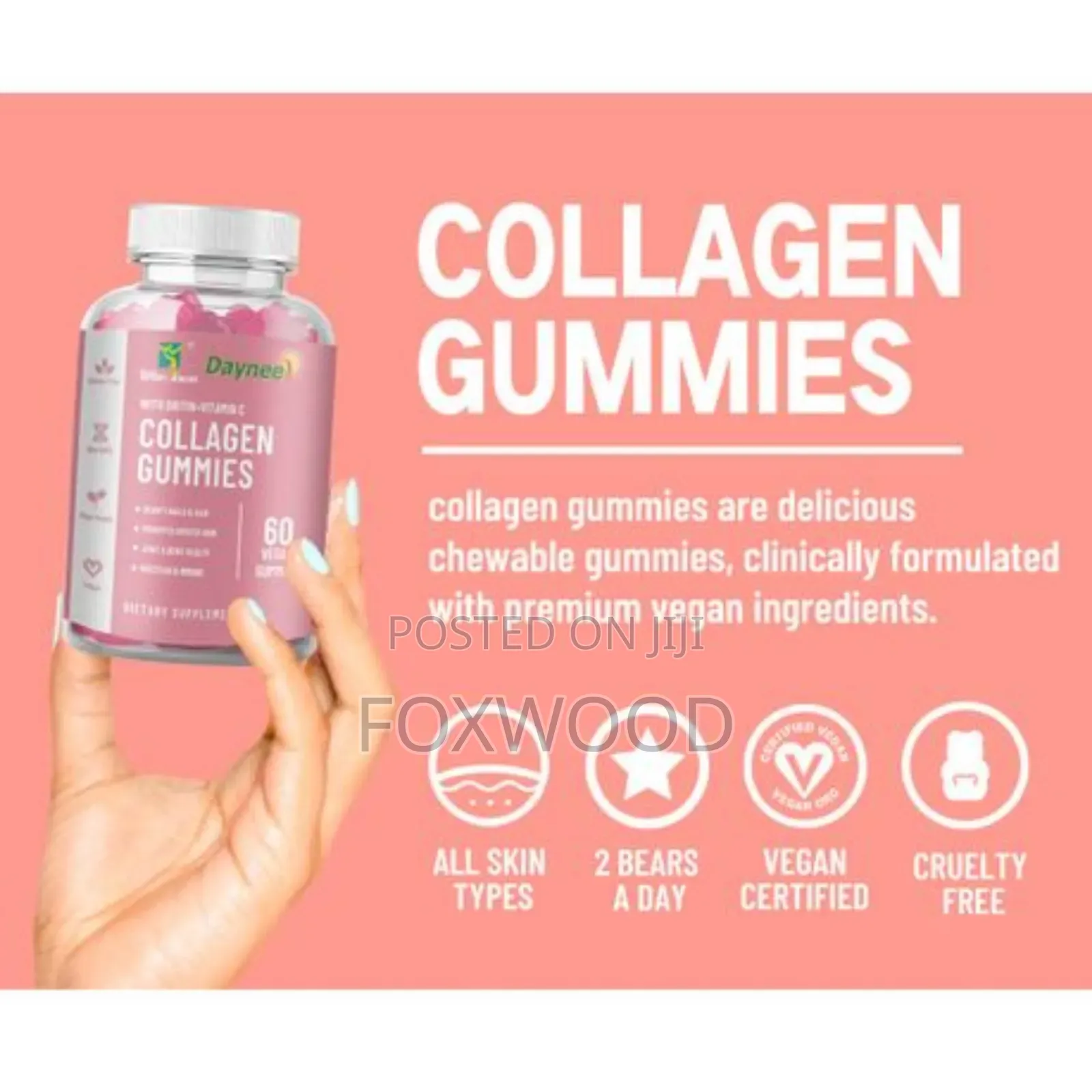 Winstown Collagen Gummies With Biotin Vitamin C