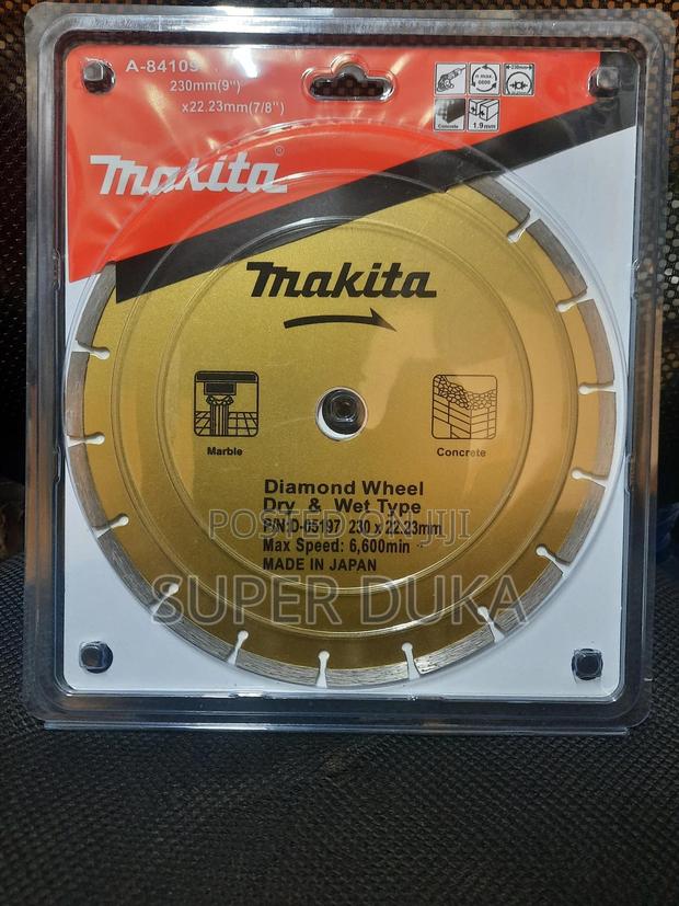 Makita 230mm 9 " Diamond Wheel Blade Dry Wet-Concrete/Stone Cut Disc - main view