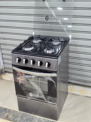Cooker, Nunix Standing Cooker 4gas Burner +Gas Oven 50×50