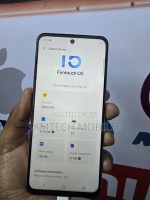 Vivo Y19 128 GB Silver