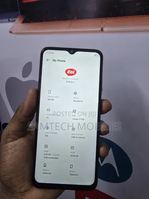 Itel A90 64 GB Gray