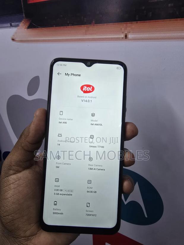 Itel A90 64 GB Gray - thumbnail 3