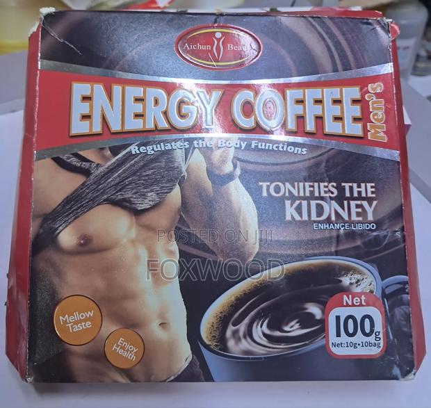 Coffee for Men, Energy Coffee for Men, 1 Pack of 10 Sachets