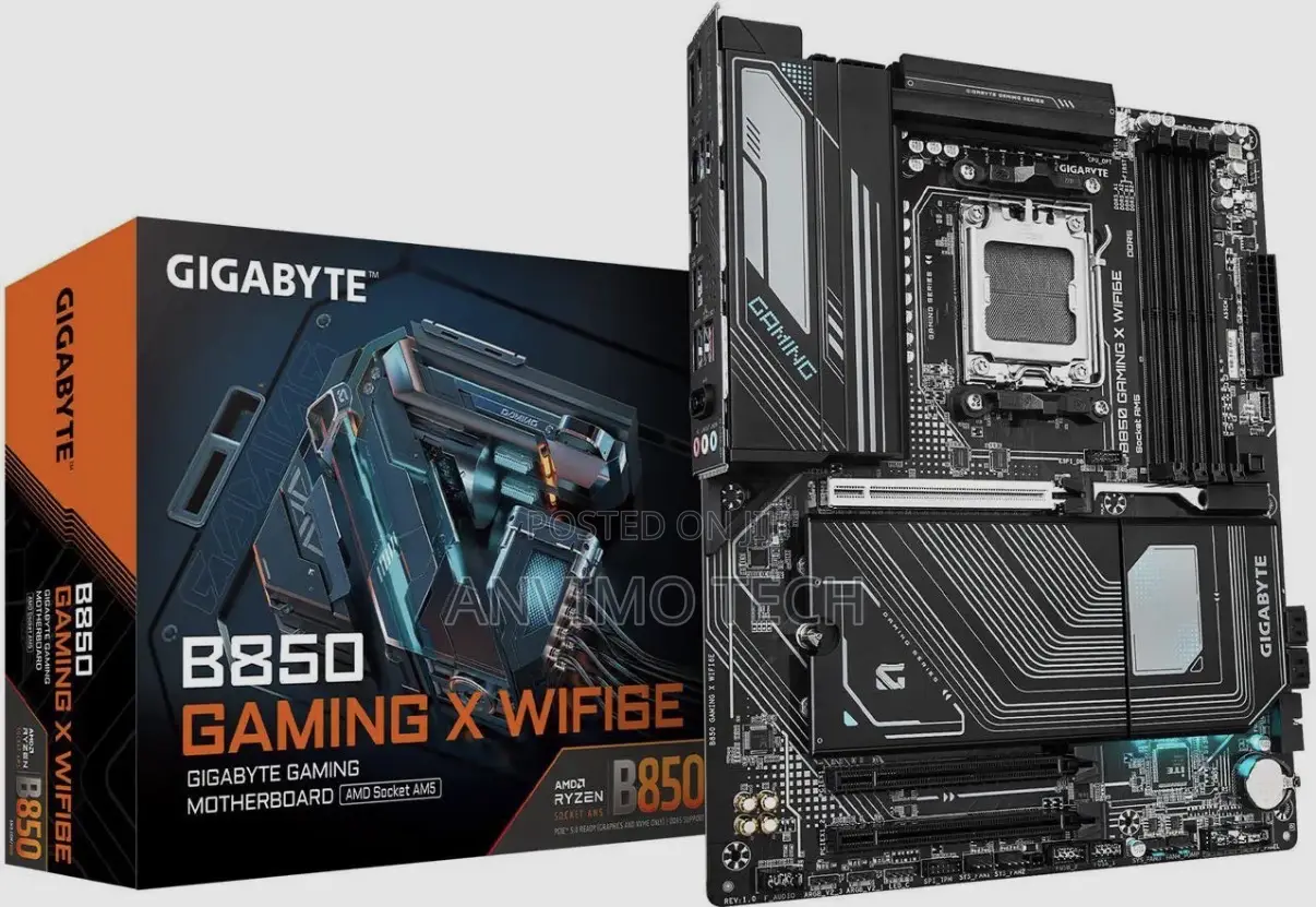 Gigabyte B850 Gaming X Wifi6e Amd Am5 Lga 1718 Motherboard