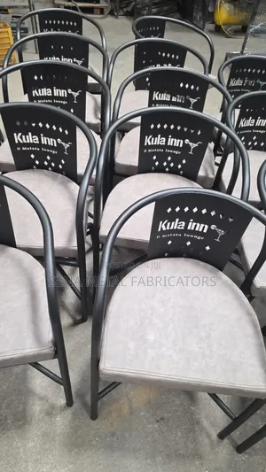 Modern Coffee Shop Chairs With Logotype