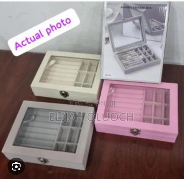 Ld1016 Velvet Jewelry Organizer Box - thumbnail 4