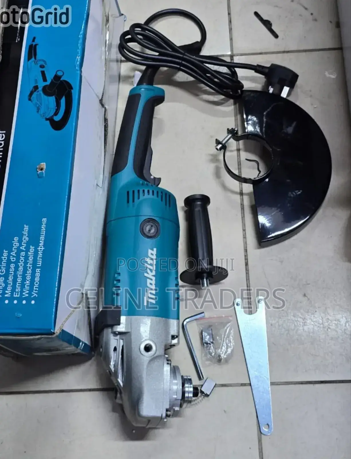 9" Makita Heavy Duty 2400w Angle Grinder