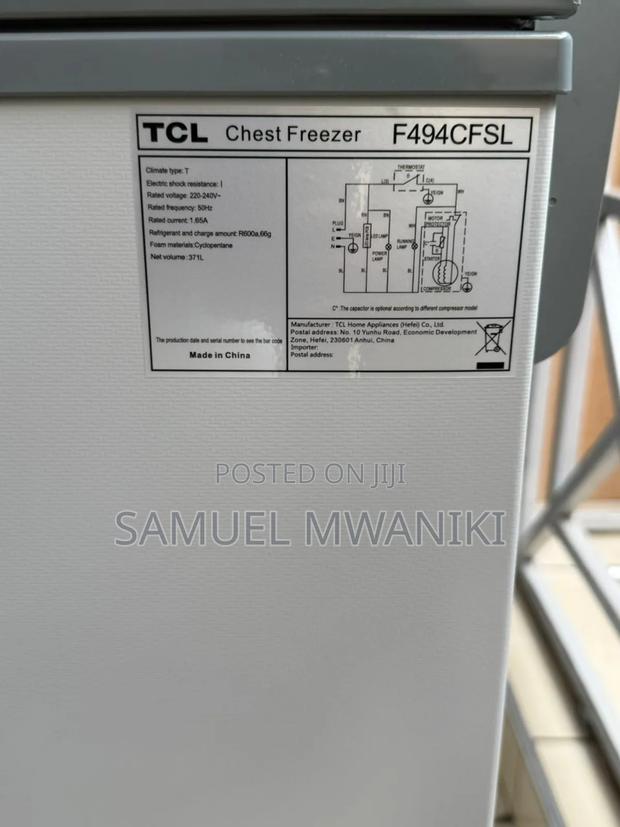TCL Chest Freezer 380 Liters - thumbnail 3