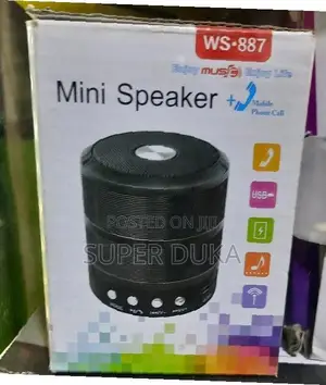 Portable, Wireless, Fm Radio.Ws-887 Mini Bluetooth Speaker
