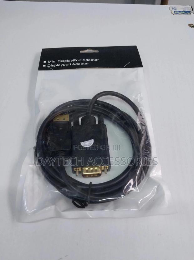 Display Port (Dp) to Vga Cable 1.8m