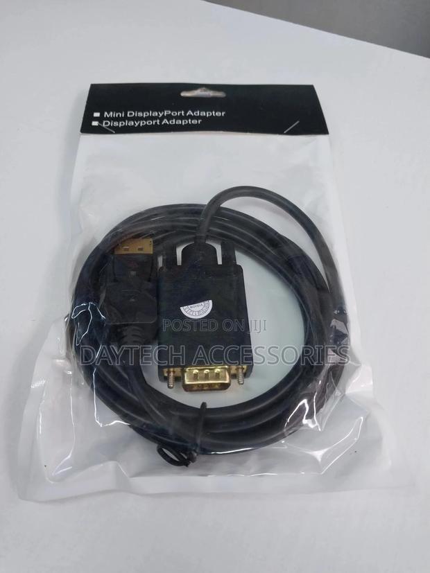 1.8m Display Port Dp to Vga Cable - thumbnail 2
