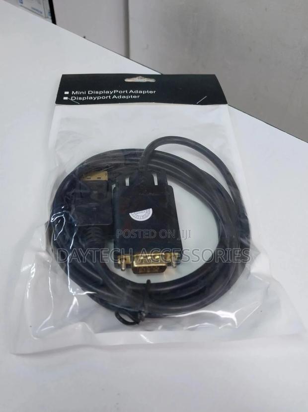 1.8m Display Port Dp to Vga Cable - thumbnail 3