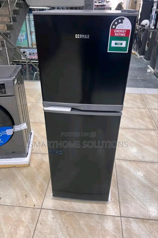 Refrigerator! Ecomax 138 Litres Dark Silver Double Door