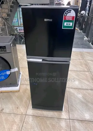 Ecomax 138 Litres Fridge Freezer Double Door