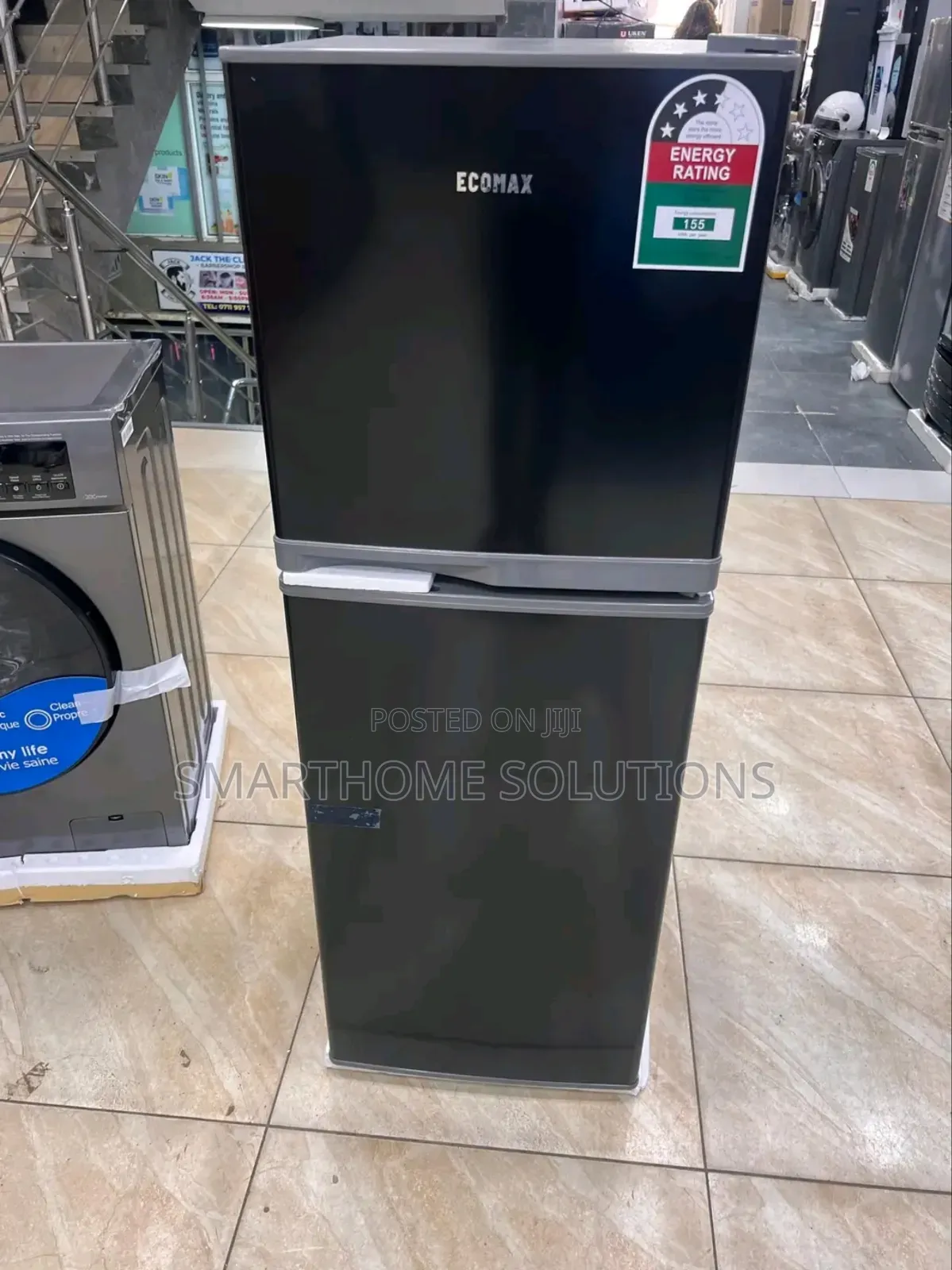 Fridge, Ecomax 138l Fridge Double Door Bcd-138