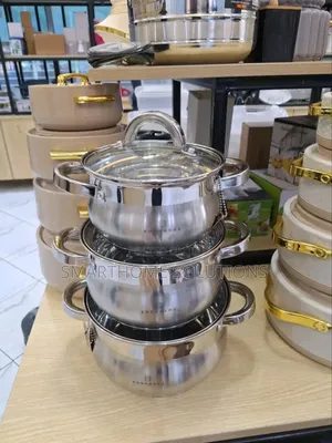 Edenburg Stainless 6pcs Steel Cookware Set