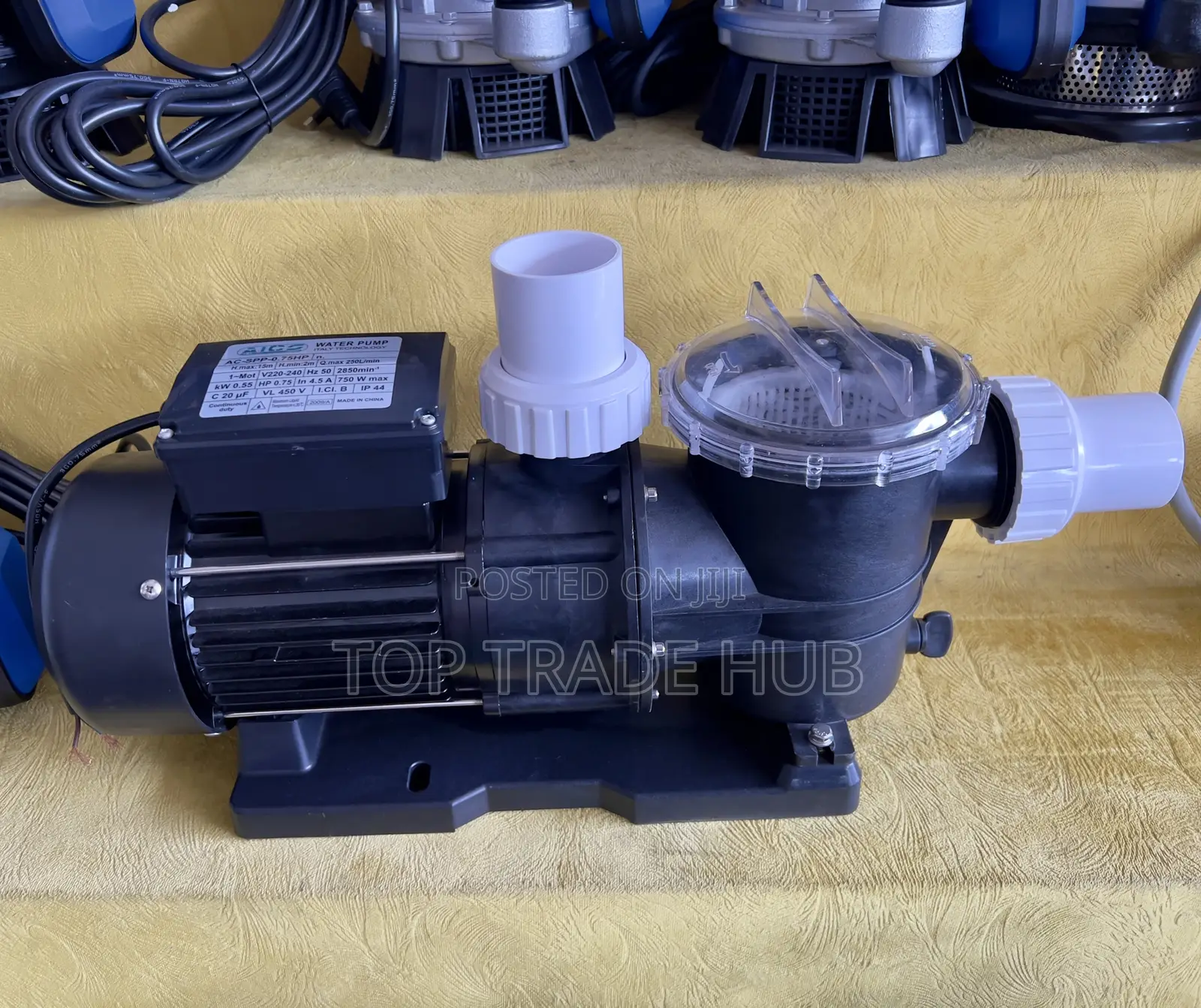 Aico Japan Swimming Pool Pump 15 Metres Head 250l/Min 0.75hp