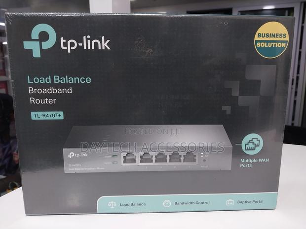Tp Link Tl-R470t+ 5 Port Desktop Load Balance Broadband Router