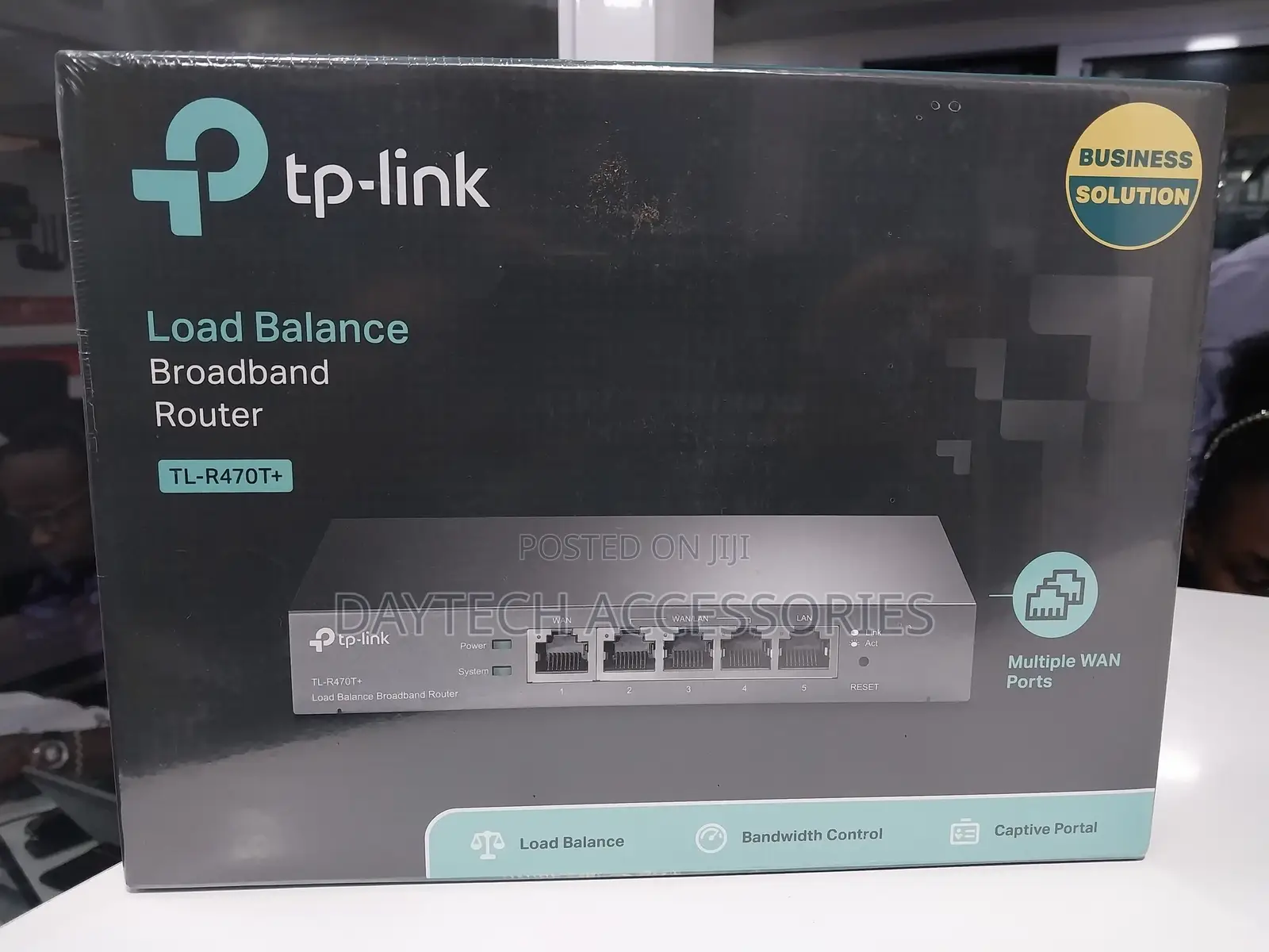 Tp Link Tl-R470t+ 5 Port Desktop Load Balance Broadband Router