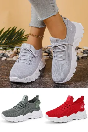 Ladies Cute Breathable Sneaker