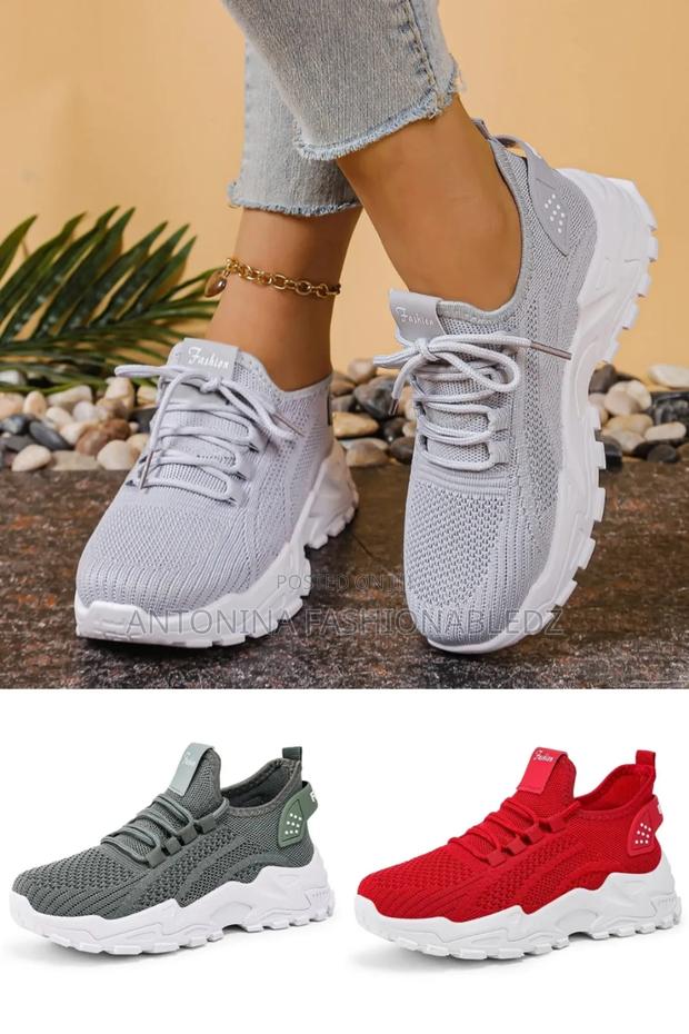 Ladies Cute Breathable Sneaker - thumbnail 5
