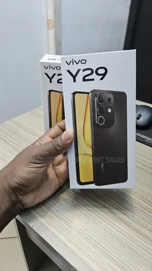 New Vivo Y29 128 GB Black