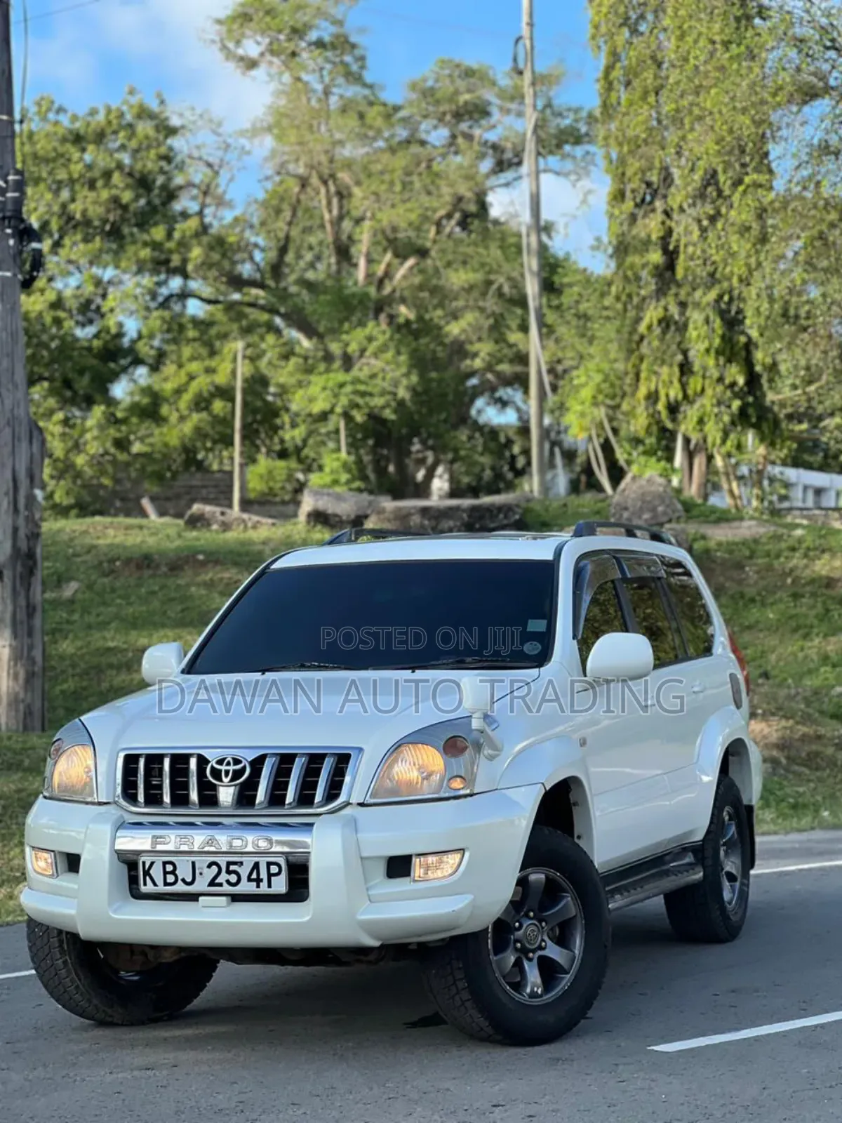Toyota Land Cruiser Prado 2007 White