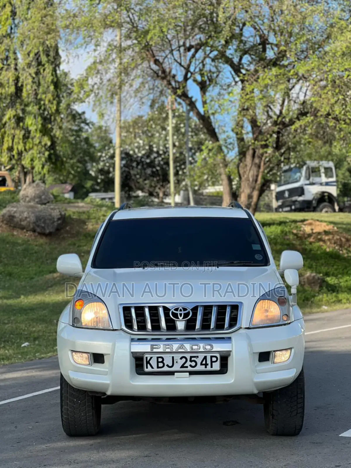 Toyota Land Cruiser Prado 2007 White