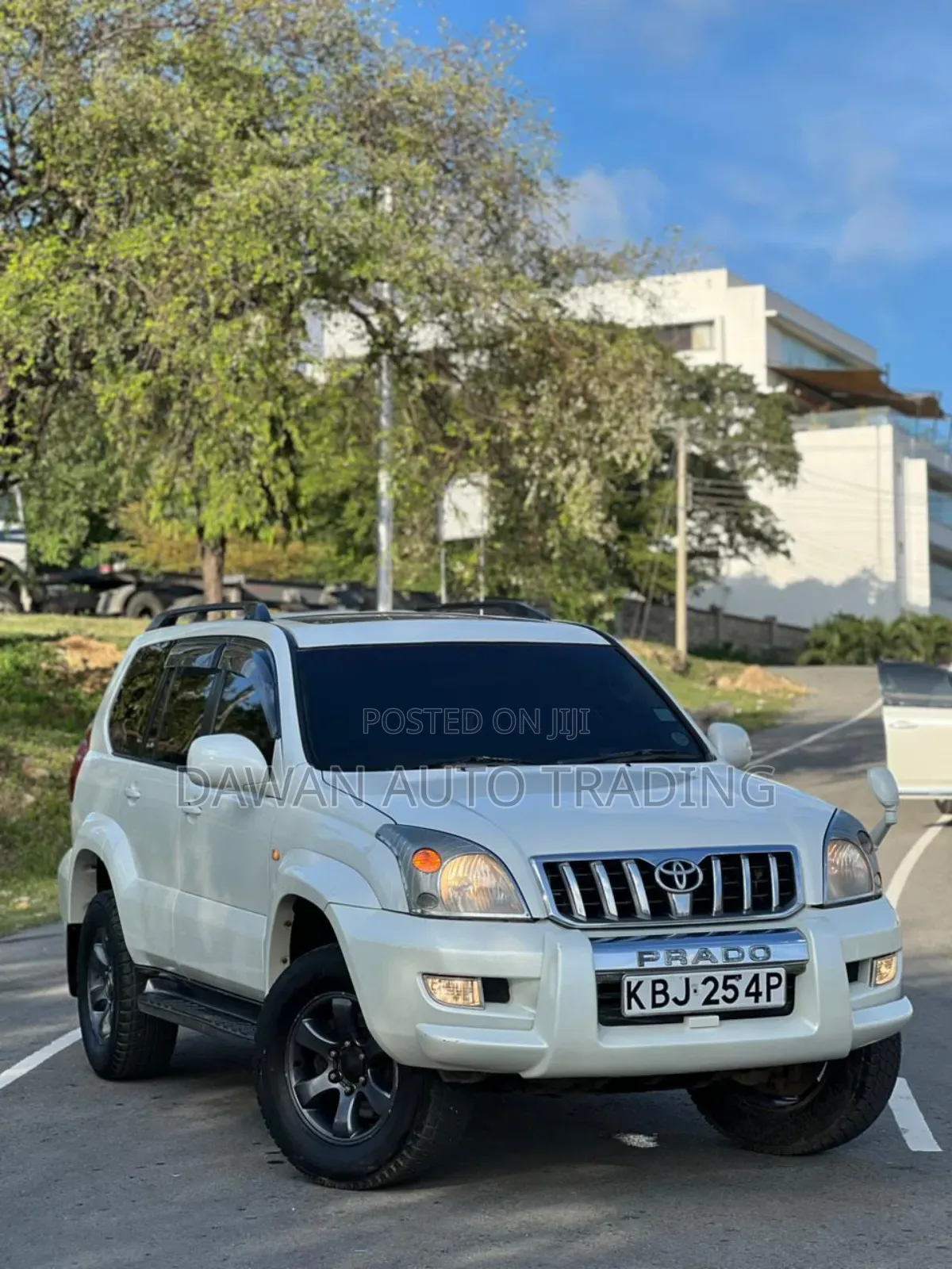 Toyota Land Cruiser Prado 2007 White