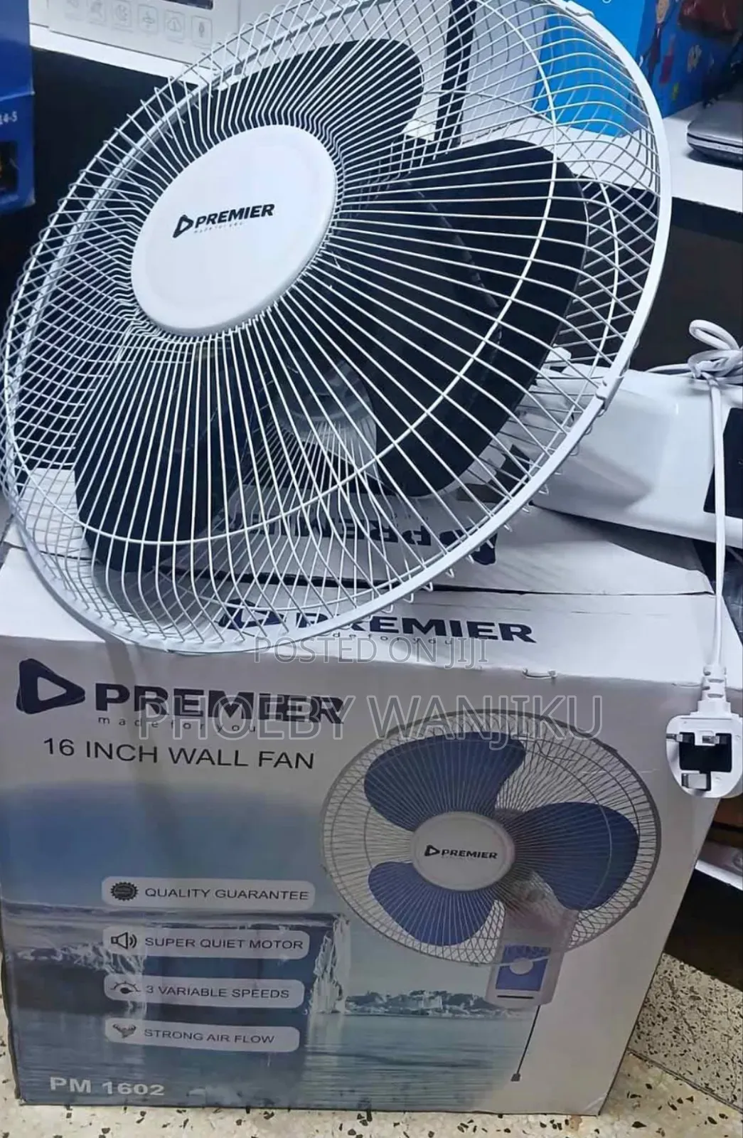 Premier Wall Fan/3 Blades Wall Fan