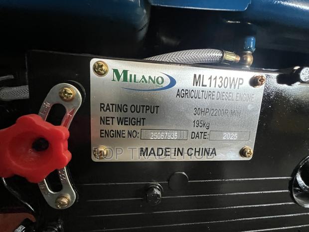 Heavy Duty Milano Water Cooled Agricultural Diesel Engine 30hp - thumbnail 2