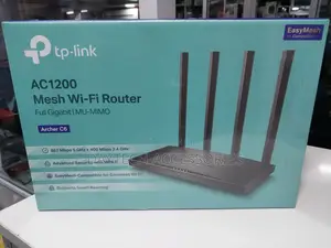 Tp-Link Archer C6 Ac1200 Wireless Dual-Band Gigabit Router