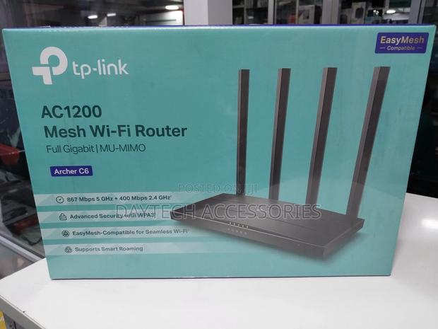 Tp-Link Archer C6 Ac1200 Wireless Dual-Band Gigabit Router