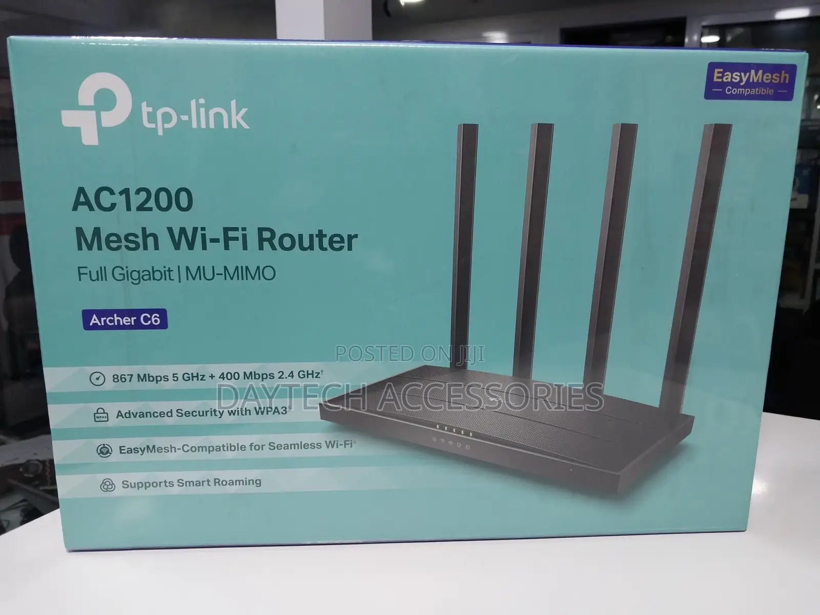 Tp-Link Archer C6 Ac1200 Wireless Dual-Band Gigabit Router