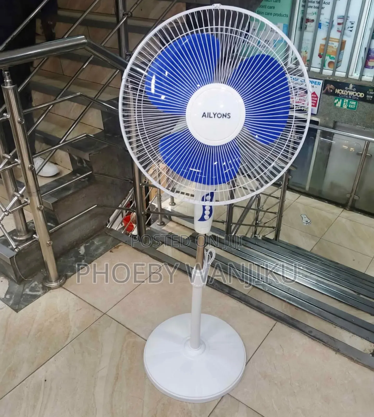 Round Base Stand Fan/Ailyons Stand Fan
