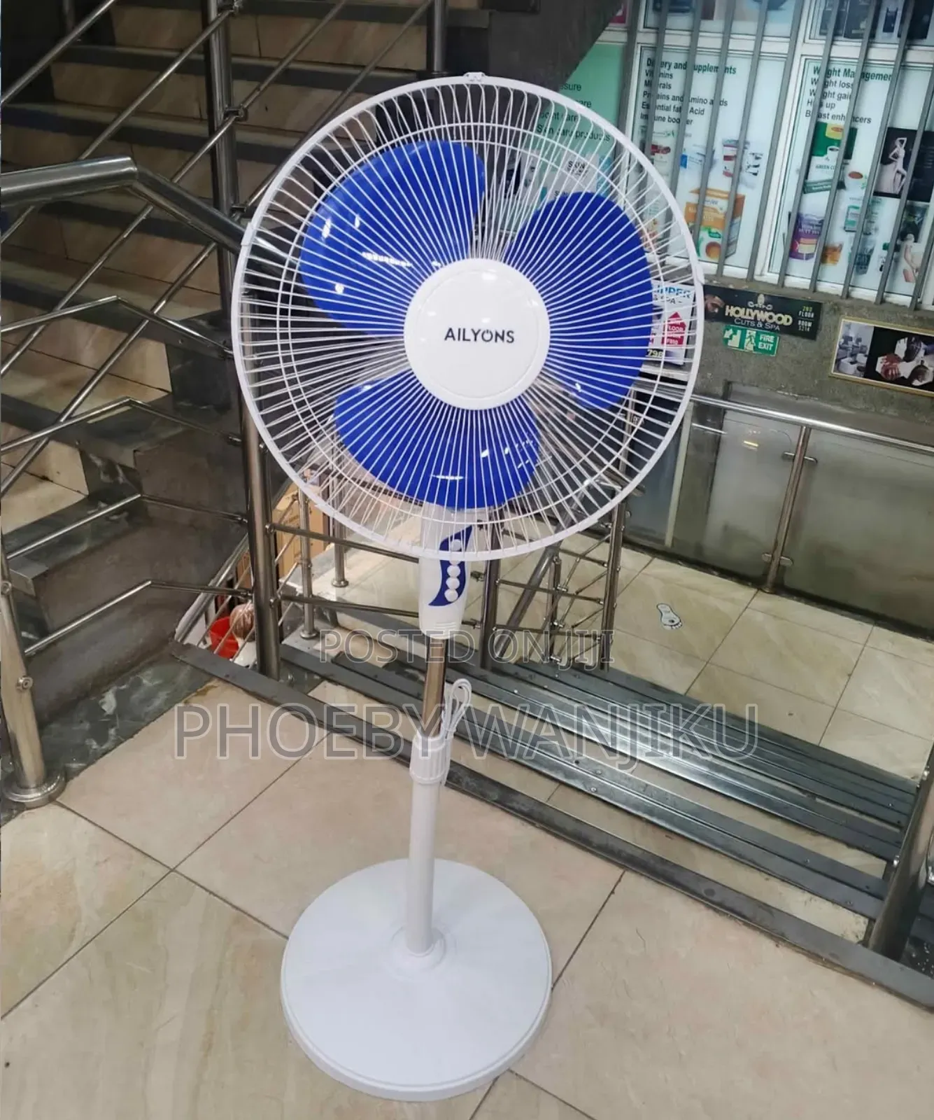 Stand Fan/Smart Rotating Stand Fan