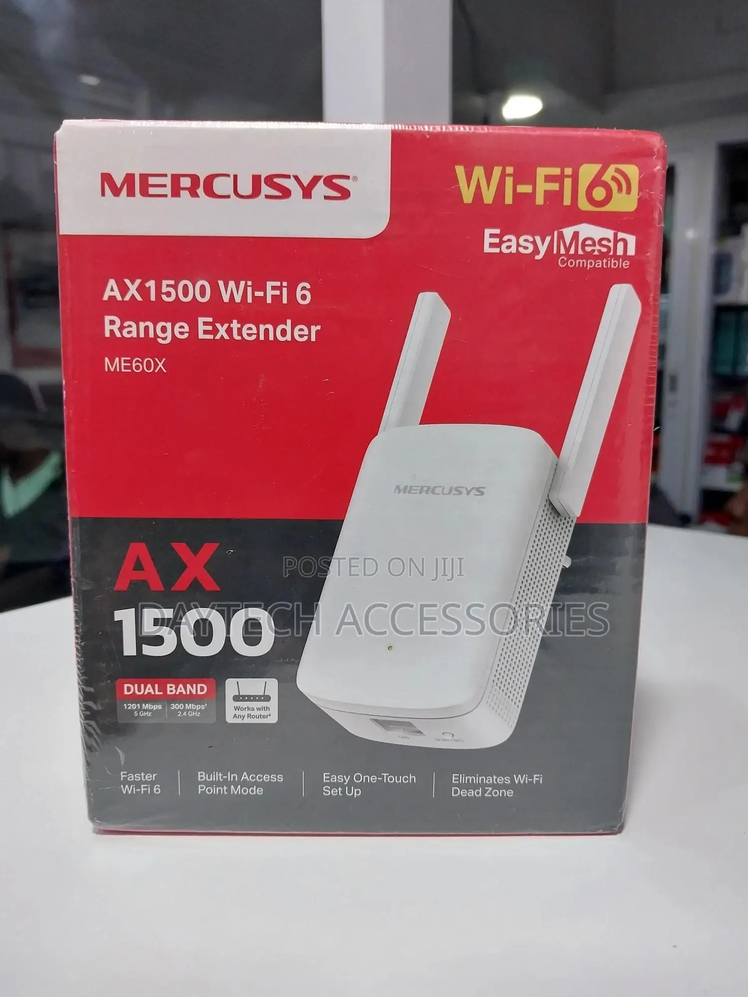 Mercusys Me60x Ax1500 Wi-Fi 6 Range Extender.