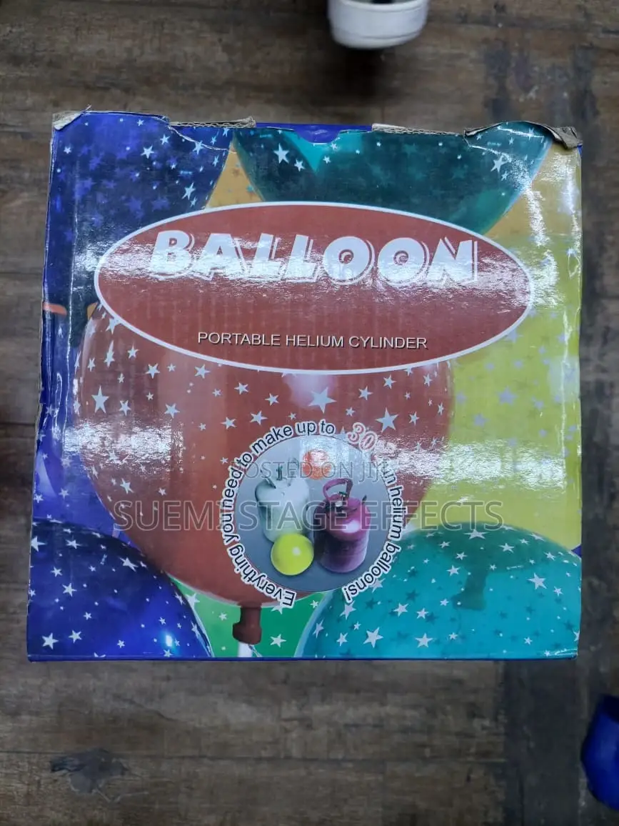 Portable Helium Cylinder for 30 Balloons – Easy Safe