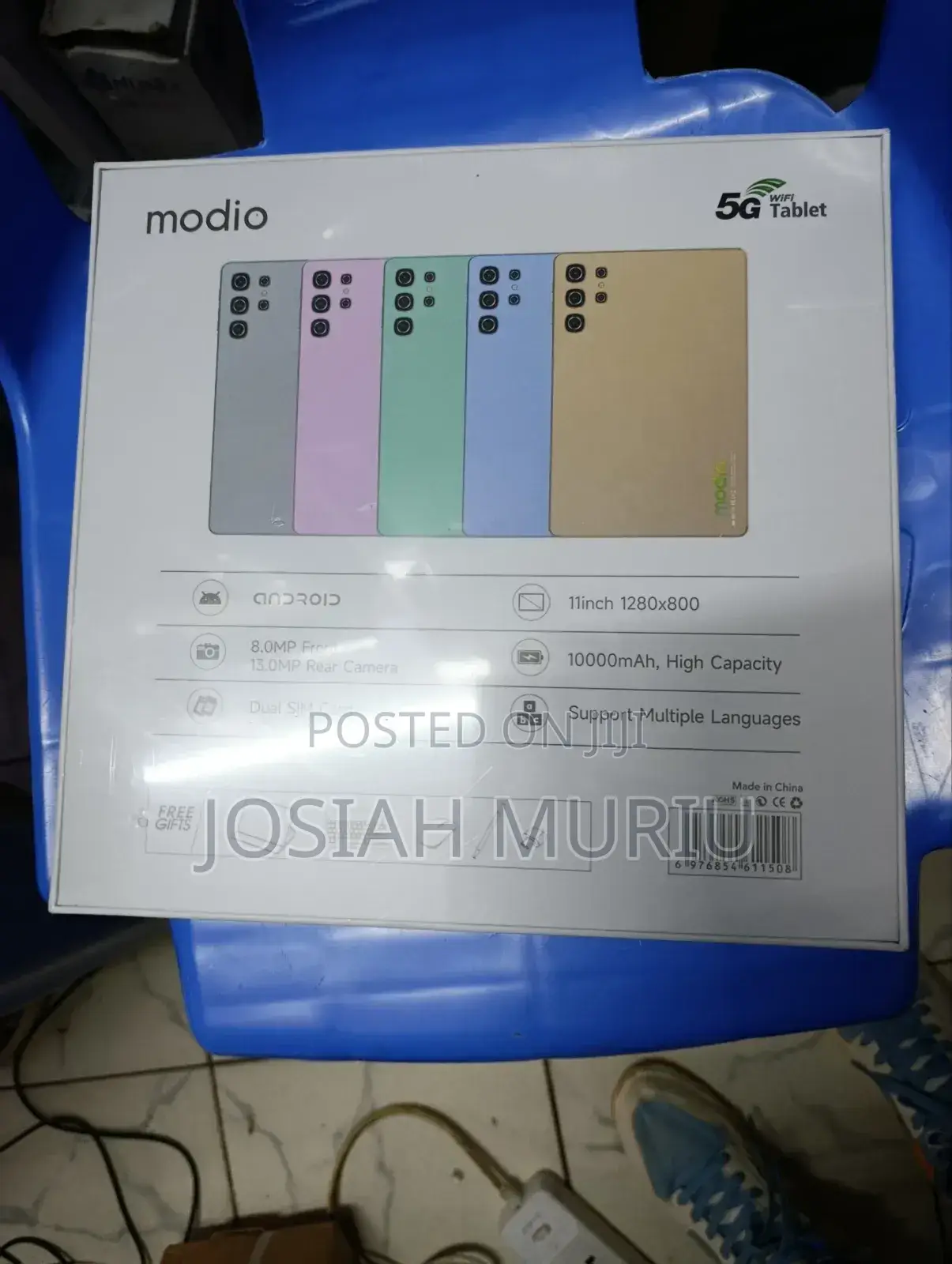 Modio M92 11" 16gb 1tb 5g Tablet