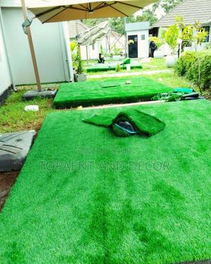 Thick Artificial Grass Carpet for Patio and Compound - main view