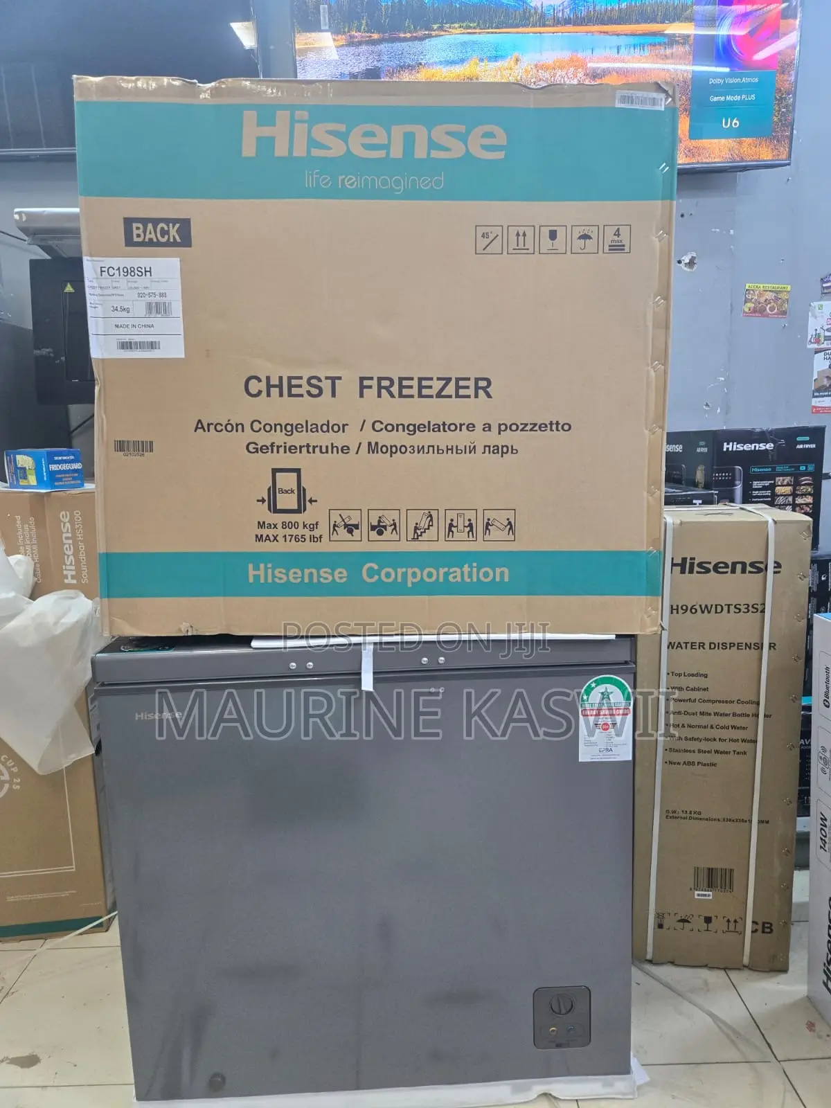 Hisense Deep Freezer 192l -2025