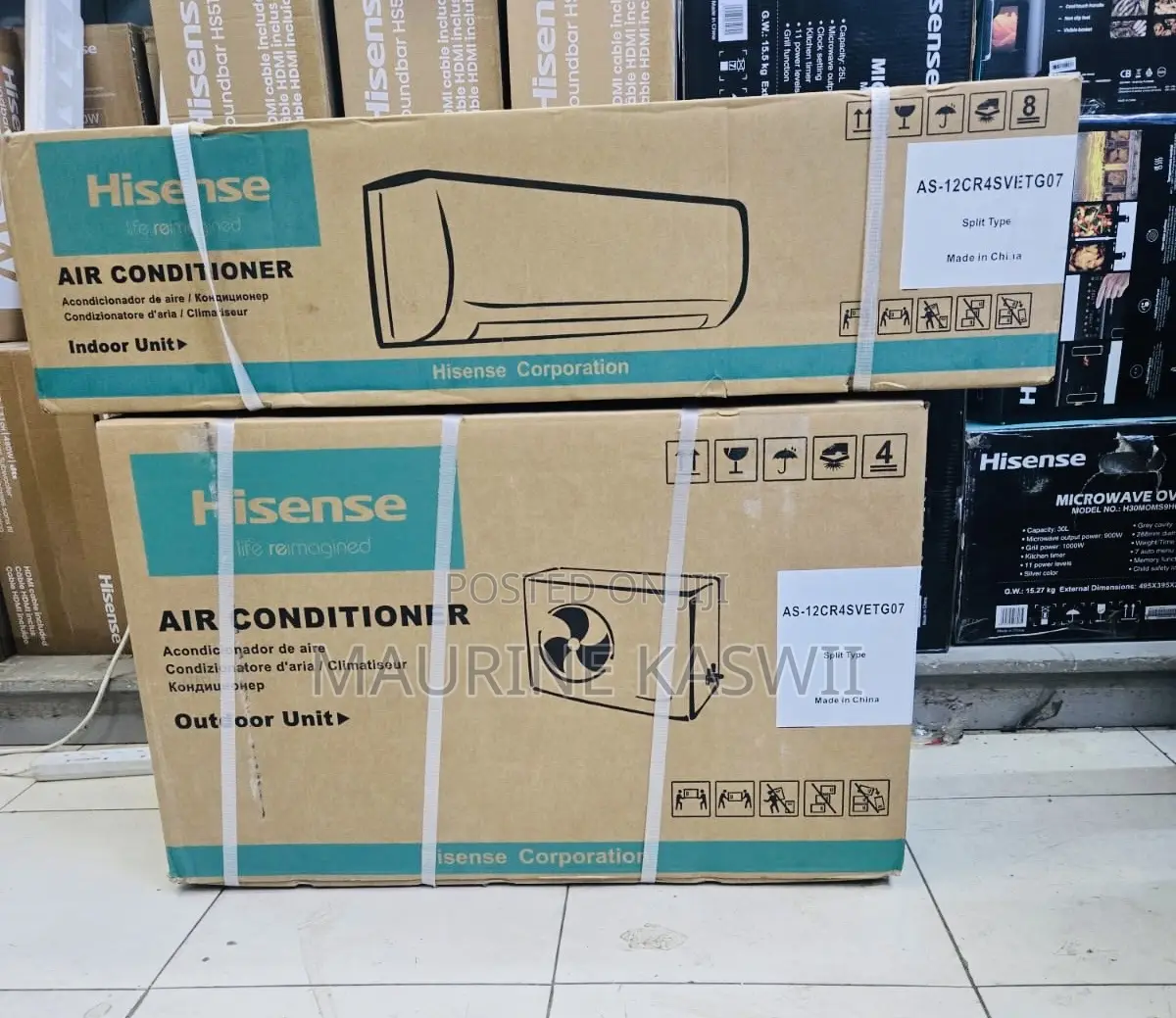 12 Btu Airconditioner Hisense 12000 Btu