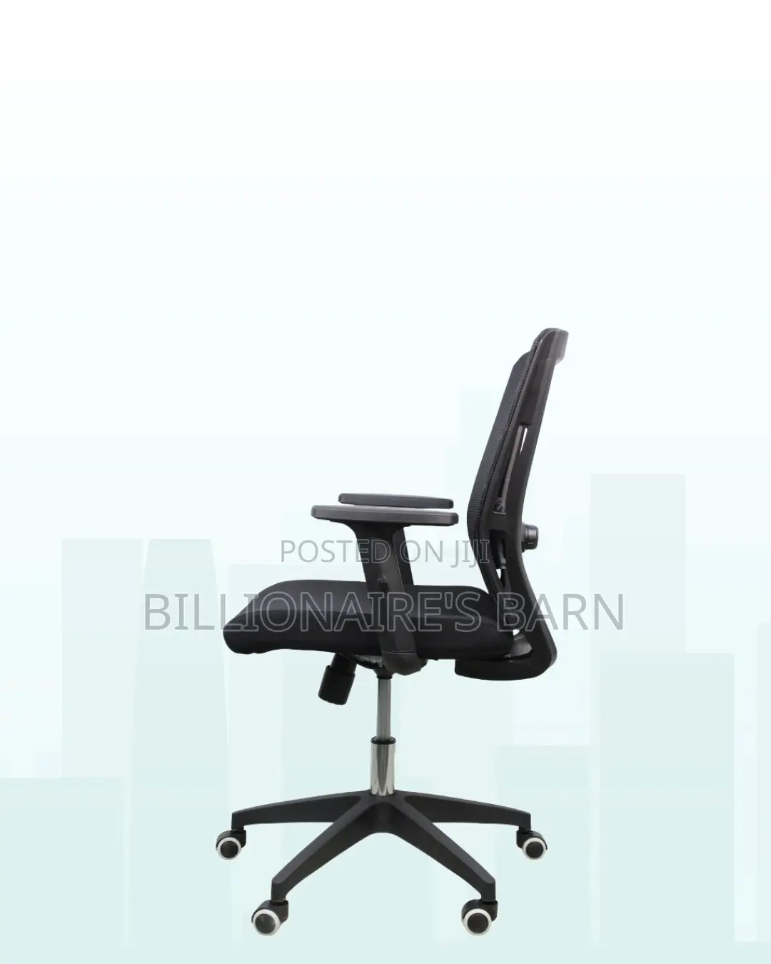 The Barn Origin Mid-Back Chair | Nylon Base, Everyday Comfort