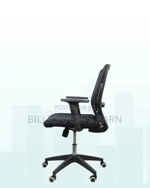 The Barn Origin Mid-Back Chair | Nylon Base, Everyday Comfort