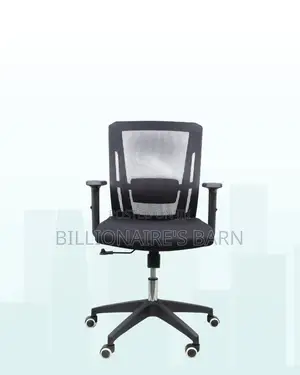 The Barn Origin Mid-Back Chair | Nylon Base, Everyday Comfort