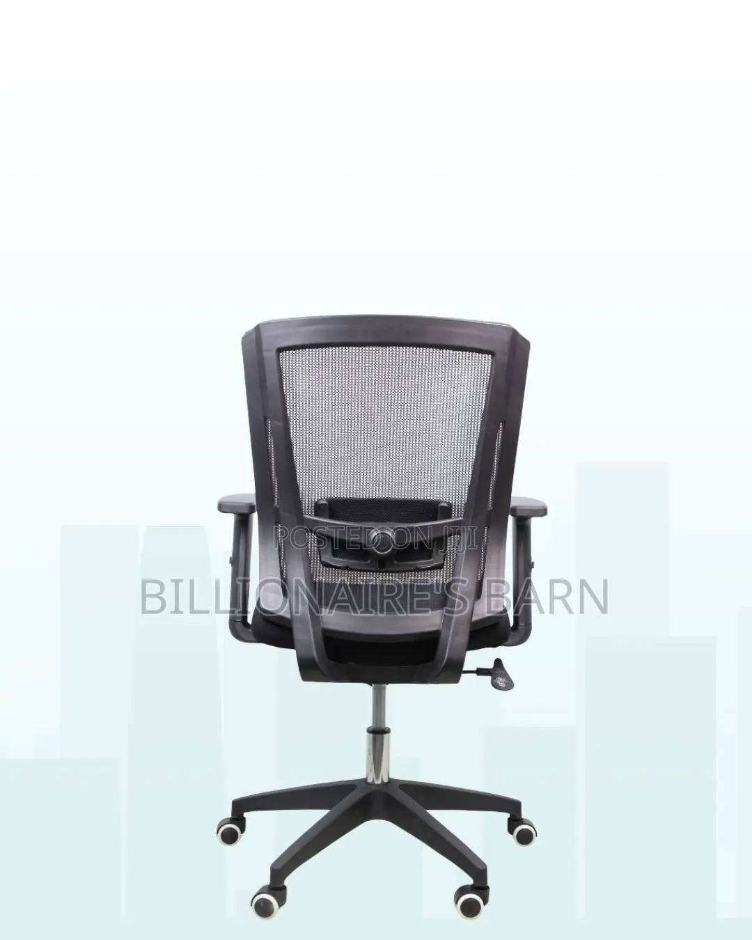 The Barn Origin Mid-Back Chair | Nylon Base, Everyday Comfort