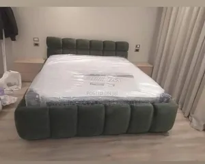5by6 Green Platform Bubble Bed - Free Delivery