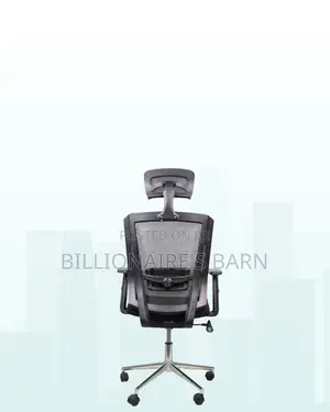 Sleek Mesh Chair With Chrome Base | Ideal for Home Office