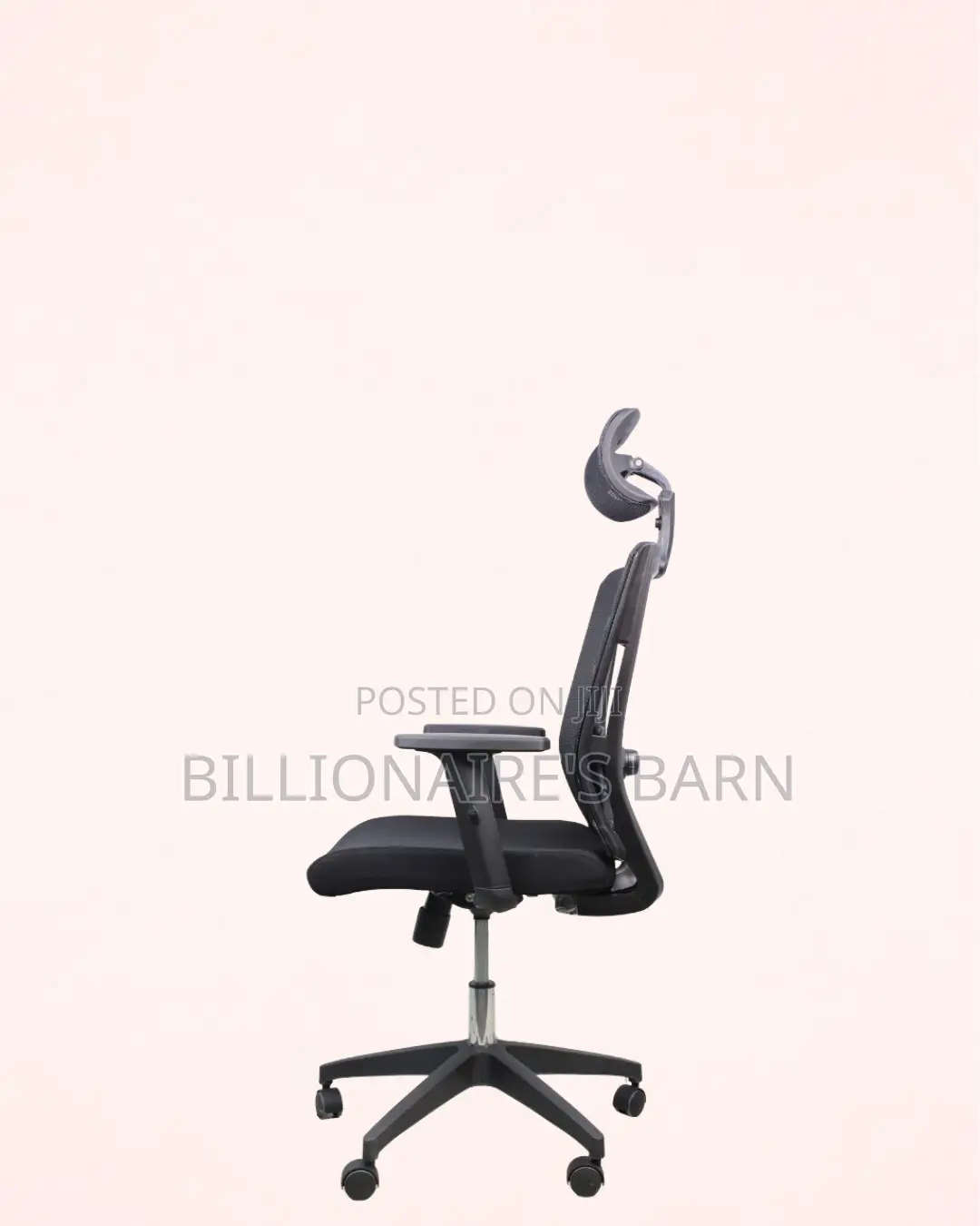 Ergonomic Mesh Office Chair | Nylon Base, Solid Support